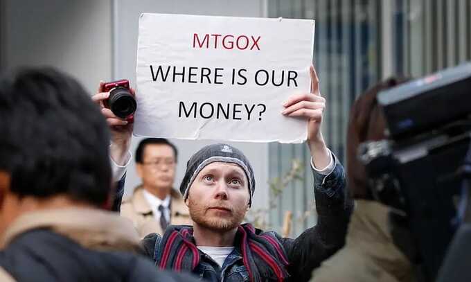 10 000 BTC перемещаются из криптокошелька, связанного со взломом Mt.Gox