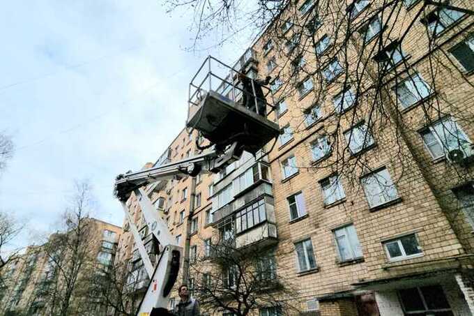В Голицыно обрушился балкон с двумя пожилыми женщинами