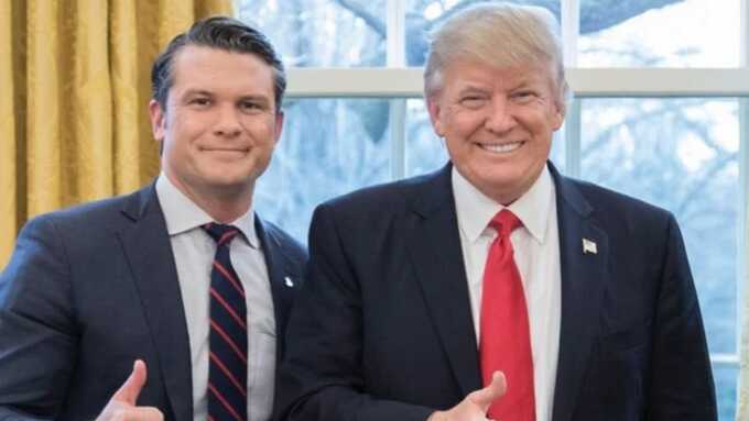Трамп выразил поддержку главе Пентагона Хегсету, которого обвинили в обсуждении ударов по хуситам в семейном чате